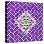 ¡Viva Mexico! Square Collection - Purple Mosaics-Philippe Hugonnard-Stretched Canvas