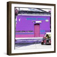 ¡Viva Mexico! Square Collection - Purple Papeleria-Philippe Hugonnard-Framed Photographic Print