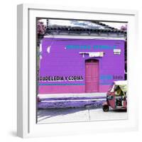 ¡Viva Mexico! Square Collection - Purple Papeleria-Philippe Hugonnard-Framed Photographic Print