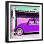 ¡Viva Mexico! Square Collection - Purple VW Beetle Car-Philippe Hugonnard-Framed Photographic Print