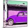 ¡Viva Mexico! Square Collection - Purple VW Beetle Car-Philippe Hugonnard-Mounted Photographic Print