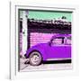 ¡Viva Mexico! Square Collection - Purple VW Beetle Car-Philippe Hugonnard-Framed Photographic Print