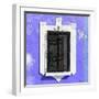 ¡Viva Mexico! Square Collection - Purple Wall & Black Window-Philippe Hugonnard-Framed Photographic Print