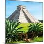 ¡Viva Mexico! Square Collection - Pyramid Chichen Itza IV-Philippe Hugonnard-Mounted Photographic Print