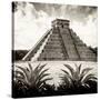 ¡Viva Mexico! Square Collection - Pyramid Chichen Itza IX-Philippe Hugonnard-Stretched Canvas