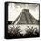 ¡Viva Mexico! Square Collection - Pyramid Chichen Itza IX-Philippe Hugonnard-Framed Stretched Canvas