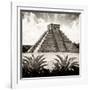 ¡Viva Mexico! Square Collection - Pyramid Chichen Itza IX-Philippe Hugonnard-Framed Photographic Print