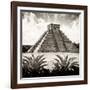 ¡Viva Mexico! Square Collection - Pyramid Chichen Itza IX-Philippe Hugonnard-Framed Photographic Print