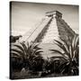 ¡Viva Mexico! Square Collection - Pyramid Chichen Itza V-Philippe Hugonnard-Stretched Canvas