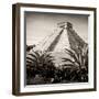¡Viva Mexico! Square Collection - Pyramid Chichen Itza V-Philippe Hugonnard-Framed Photographic Print