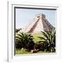 ¡Viva Mexico! Square Collection - Pyramid Chichen Itza VI-Philippe Hugonnard-Framed Photographic Print