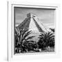 ¡Viva Mexico! Square Collection - Pyramid Chichen Itza VII-Philippe Hugonnard-Framed Photographic Print