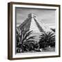 ¡Viva Mexico! Square Collection - Pyramid Chichen Itza VII-Philippe Hugonnard-Framed Premium Photographic Print