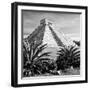 ¡Viva Mexico! Square Collection - Pyramid Chichen Itza VII-Philippe Hugonnard-Framed Premium Photographic Print