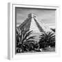 ¡Viva Mexico! Square Collection - Pyramid Chichen Itza VII-Philippe Hugonnard-Framed Premium Photographic Print