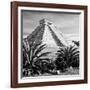 ¡Viva Mexico! Square Collection - Pyramid Chichen Itza VII-Philippe Hugonnard-Framed Premium Photographic Print