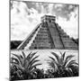 ¡Viva Mexico! Square Collection - Pyramid Chichen Itza X-Philippe Hugonnard-Mounted Photographic Print