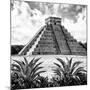 ¡Viva Mexico! Square Collection - Pyramid Chichen Itza X-Philippe Hugonnard-Mounted Photographic Print