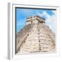 ¡Viva Mexico! Square Collection - Pyramid Chichen Itza-Philippe Hugonnard-Framed Photographic Print