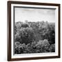 ¡Viva Mexico! Square Collection - Pyramid in Mayan City of Calakmul-Philippe Hugonnard-Framed Photographic Print