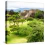 ¡Viva Mexico! Square Collection - Pyramid Maya of Monte Alban IV-Philippe Hugonnard-Stretched Canvas