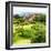 ¡Viva Mexico! Square Collection - Pyramid Maya of Monte Alban IV-Philippe Hugonnard-Framed Premium Photographic Print