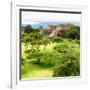 ¡Viva Mexico! Square Collection - Pyramid Maya of Monte Alban IV-Philippe Hugonnard-Framed Photographic Print