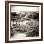 ¡Viva Mexico! Square Collection - Pyramid Maya of Monte Alban V-Philippe Hugonnard-Framed Photographic Print