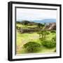 ¡Viva Mexico! Square Collection - Pyramid Maya of Monte Alban VII-Philippe Hugonnard-Framed Photographic Print