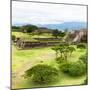 ¡Viva Mexico! Square Collection - Pyramid Maya of Monte Alban VII-Philippe Hugonnard-Mounted Photographic Print