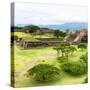 ¡Viva Mexico! Square Collection - Pyramid Maya of Monte Alban VII-Philippe Hugonnard-Stretched Canvas