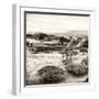 ¡Viva Mexico! Square Collection - Pyramid Maya of Monte Alban VIII-Philippe Hugonnard-Framed Photographic Print