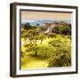 ¡Viva Mexico! Square Collection - Pyramid Maya of Monte Alban with Fall Colors IV-Philippe Hugonnard-Framed Photographic Print