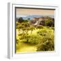 ¡Viva Mexico! Square Collection - Pyramid Maya of Monte Alban with Fall Colors IV-Philippe Hugonnard-Framed Photographic Print