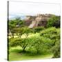 ¡Viva Mexico! Square Collection - Pyramid Maya of Monte Alban-Philippe Hugonnard-Stretched Canvas