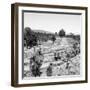 ¡Viva Mexico! Square Collection - Pyramid of Cantona Archaeological Ruins II-Philippe Hugonnard-Framed Photographic Print