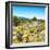 ¡Viva Mexico! Square Collection - Pyramid of Cantona Archaeological Ruins-Philippe Hugonnard-Framed Photographic Print