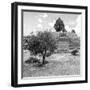 ¡Viva Mexico! Square Collection - Pyramid of Cantona I-Philippe Hugonnard-Framed Photographic Print