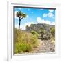 ¡Viva Mexico! Square Collection - Pyramid of Cantona IV-Philippe Hugonnard-Framed Photographic Print