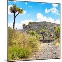 ¡Viva Mexico! Square Collection - Pyramid of Cantona IV-Philippe Hugonnard-Mounted Photographic Print