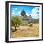 ¡Viva Mexico! Square Collection - Pyramid of Cantona-Philippe Hugonnard-Framed Photographic Print