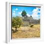 ¡Viva Mexico! Square Collection - Pyramid of Cantona-Philippe Hugonnard-Framed Photographic Print