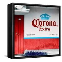 ¡Viva Mexico! Square Collection - Red Extra-Philippe Hugonnard-Framed Stretched Canvas