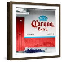 ¡Viva Mexico! Square Collection - Red Extra-Philippe Hugonnard-Framed Photographic Print