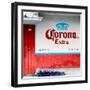 ¡Viva Mexico! Square Collection - Red Extra-Philippe Hugonnard-Framed Photographic Print
