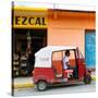 ¡Viva Mexico! Square Collection - Red Tuk Tuk-Philippe Hugonnard-Stretched Canvas