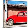 ¡Viva Mexico! Square Collection - Red VW Beetle Car-Philippe Hugonnard-Mounted Photographic Print