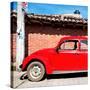 ¡Viva Mexico! Square Collection - Red VW Beetle Car-Philippe Hugonnard-Stretched Canvas