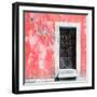 ¡Viva Mexico! Square Collection - Red Wall of Silence-Philippe Hugonnard-Framed Photographic Print