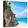 ?Viva Mexico! Square Collection - Rock in the Caribbean II-Philippe Hugonnard-Stretched Canvas